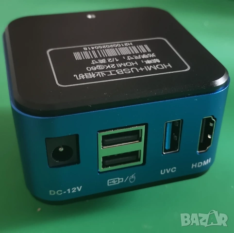 2K HDR 60FPS Lapsun IMX347 1/2" sensor HDMI USB 2.9μm pixel дигитална камера +CTV Eyepiece, снимка 8 - Камери - 54848330