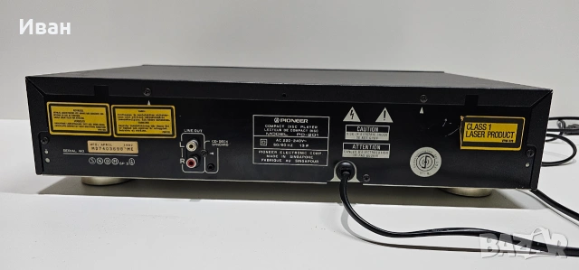 CD Pioneer PD-201, снимка 4 - Ресийвъри, усилватели, смесителни пултове - 55247645