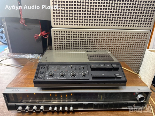 Philips Receiwer и Касетефон дек N-2611 HiFi-Steuergerät 712, снимка 3 - Радиокасетофони, транзистори - 54310595