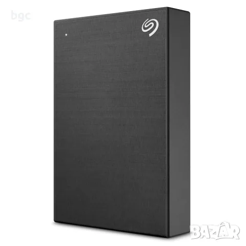 Външен хард диск Seagate One Touch 4TB, 2.5", USB 3.2 Gen 1, Aluminum, Black- 24 месеца гаранция