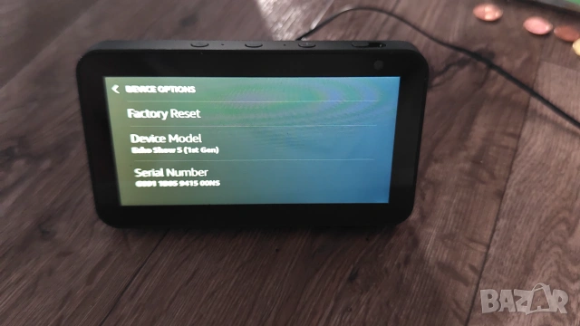 Amazon Echo Show 5 (1 gen) smart колонка, фото рамка, гласов асистент, браузър 