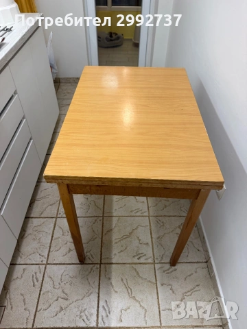 Продавам разтегателна кухненска маса, снимка 3 - Маси - 55174278
