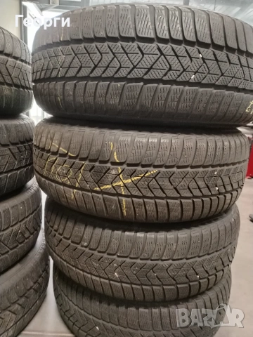 4бр.зимни гуми 225/55/17 Pirelli, снимка 10 - Гуми и джанти - 55265407