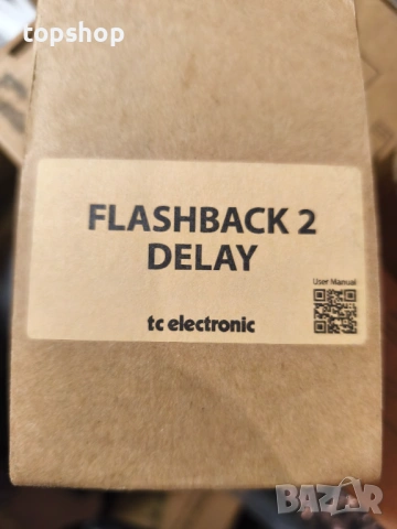 Чисто нов легендарен ефект за китара TC Electronic Flashback 2 Delay Pedal с MASH технология , снимка 11 - Други - 54949800