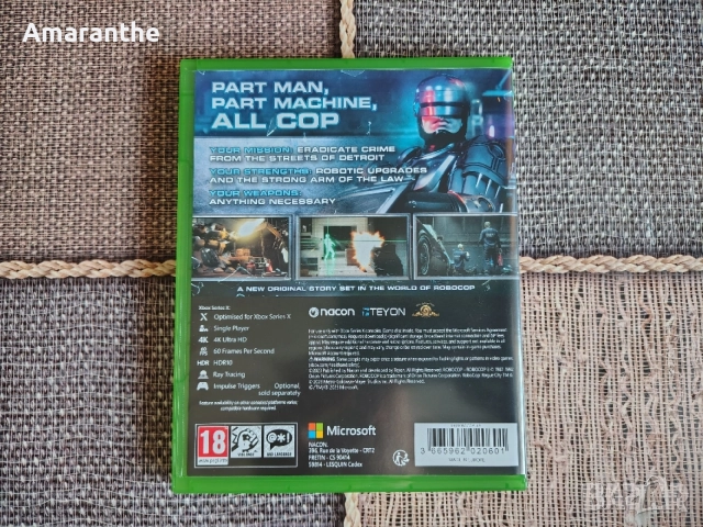 Robocop Rogue City/Xbox Series X, снимка 2 - Игри за Xbox - 54659393