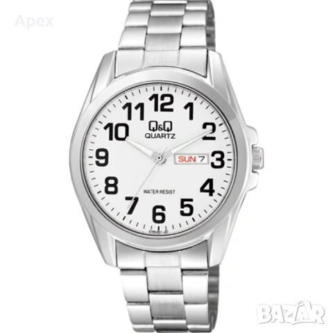 Мъжки Часовници QQ Стоманена Верижка. Качествен Мъжки Часовник Q&Q Японски механизъм MIYOTA., снимка 3 - Мъжки - 54175499