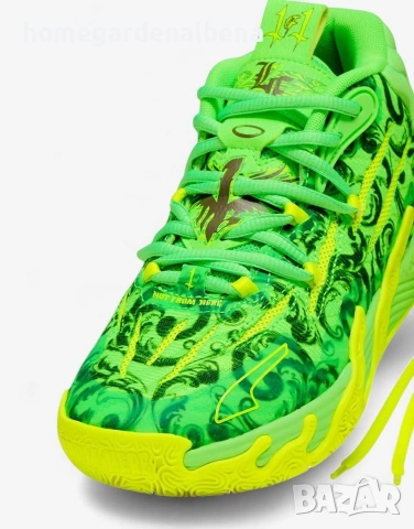 🔥 PUMA x LaMelo Ball MB.03 LaFrance Green – Унисекс маратонки, снимка 2 - Детски маратонки - 54484826