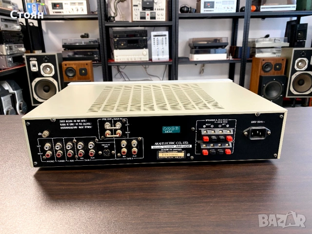 Vintage усилвател Akai, снимка 10 - Ресийвъри, усилватели, смесителни пултове - 54332141