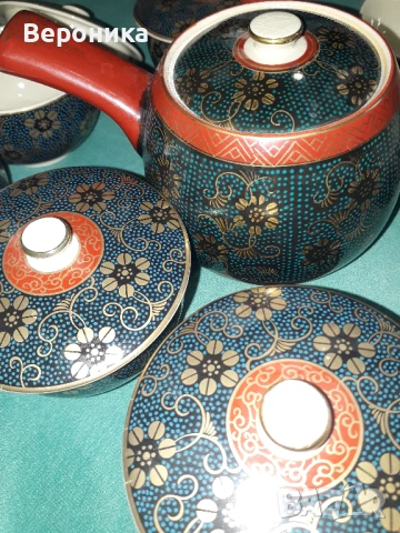 Японски сервиз за чайна церемония, снимка 5 - Сервизи - 53979773