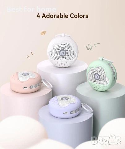 Dreamegg машина за бял шум - D11Max+ звукова машина със силиконов капак без BPA, снимка 7 - Друга електроника - 54961273