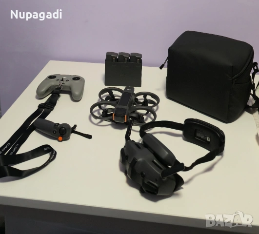 DJI avata 2 fly more combo + RC FPV 3 + 256bg v30, снимка 3 - Дронове и аксесоари - 54187439
