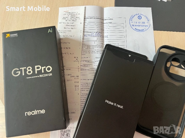 Продавам Realme GT 8 Pro 512/16+12GB, снимка 4 - Телефони с две сим карти - 54355753