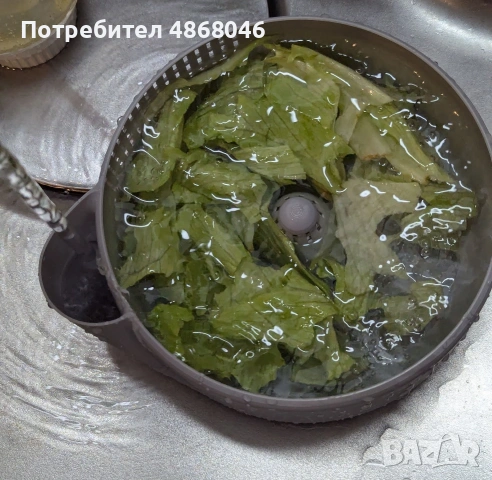 Купа за измиване и отцеждане на плодове и зеленчуци , снимка 4 - Аксесоари за кухня - 55061468