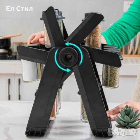 Тостер грил и сандвич преса 2 в 1Подарък органайзер за подправки, снимка 4 - Тостери - 53758877