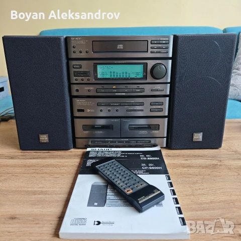 Sharp CD-S600H, снимка 2 - Аудиосистеми - 54982812