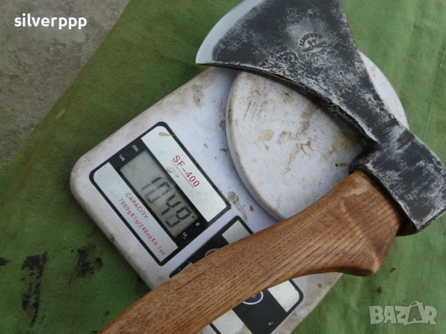 Стар германски топор Oshenkopf - 609 , снимка 6 - Други ценни предмети - 54181502