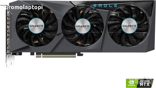 Продавам видео карта GIGABYTE GeForce RTX 3070 Eagle OC 8GB, снимка 3 - Видеокарти - 53957040