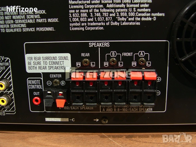 Ресивър  Technics sa-gx550 /1, снимка 8 - Ресийвъри, усилватели, смесителни пултове - 54790332