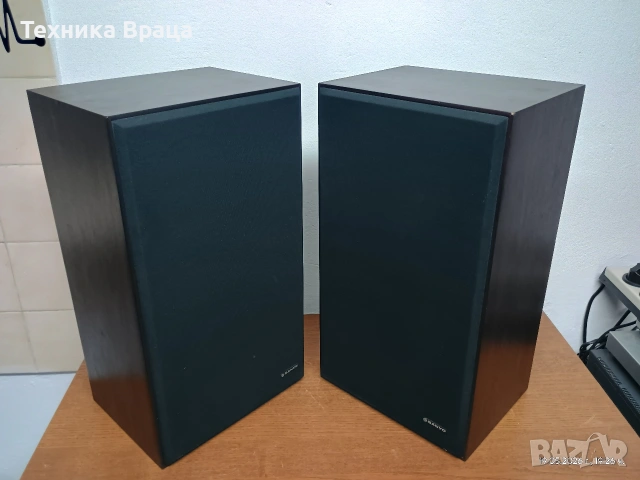 Сет SANYO. Made in Japan. Трилентови колони с 8 инчов бас. Прекрасен звук. Изпращам видео. , снимка 15 - Аудиосистеми - 54625145