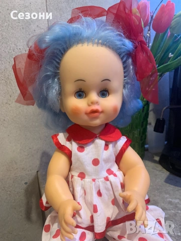 Стара Кукла , ретро СССР 100% автентичност  , снимка 2 - Кукли - 53875374