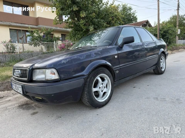 audi 80 b4 1.6 70к.с. КЛИМАТИК / ГАЗ - бензин - цена 1000 евро   - колата e с подновена регистрация , снимка 2 - Автомобили и джипове - 54919150