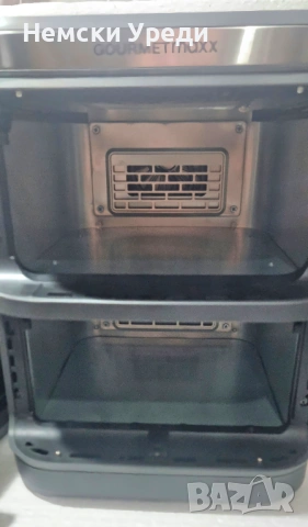 Еър Фрайър Фритюрник GOURMETMAXX 10L сив 2800w, снимка 3 - Фритюрници - 54606293