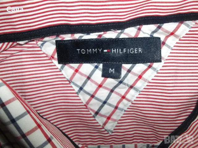 Риза TOMMY HILFIGER  мъжка,М-Л, снимка 3 - Ризи - 55590549