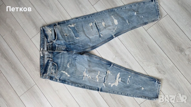 мъжки дънки Zara 42 /32, снимка 3 - Спортни дрехи, екипи - 54857057