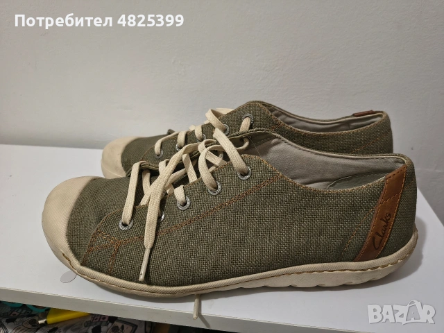 Леки обувки Clarks, 45 номер, снимка 5 - Маратонки - 54738620