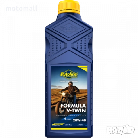 Полусинтетично масло PUTOLINE Formula V-Twin, снимка 2 - Аксесоари и консумативи - 54172021