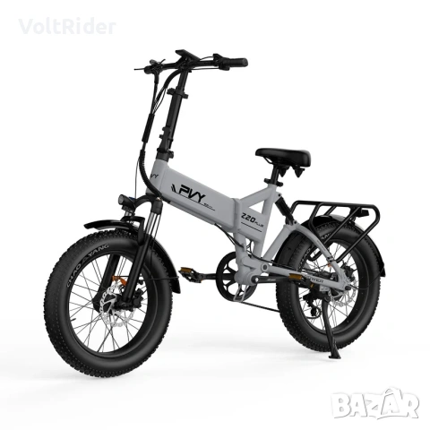 Сгъваемо електрическо колело PVY Z20 Plus 1000W 48V 16.5Ah, снимка 7 - Велосипеди - 48407542