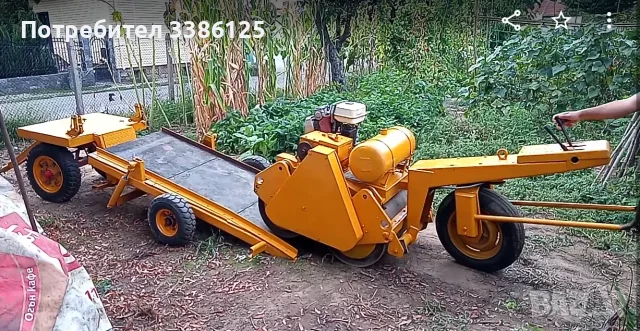 Продавам валяк 1060 кг Stavostroj ръчноводим, самоходен, снимка 12 - Индустриална техника - 54313425
