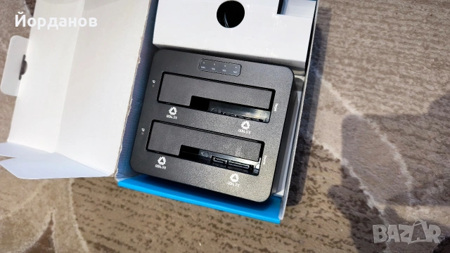 Док Станция ORICO 2.5 / 3.5 inch 2 Bay USB3.0 1 to 1 Clone Hard Drive Dock, снимка 7 - Други - 54320270