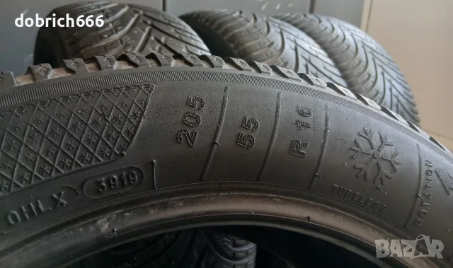 205/55/16 зимни гуми Kleber DOT3919 90 евро, снимка 5 - Гуми и джанти - 55585487