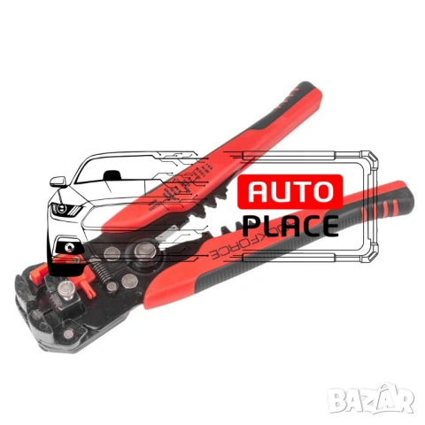 Клещи за почистване на кабели (червени) RockForce