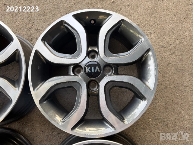 4 броя алуминиеви джанти за Kia Picanto III, 15, снимка 9 - Гуми и джанти - 54464127