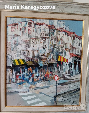 Картина, оригинал, проф. Йордан Йорданов, живопис, подписана, масло върху платно