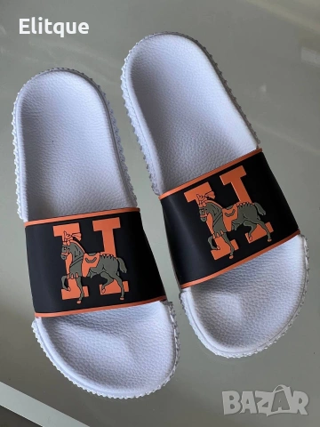 мъжки чехли hermes Christian Dior  Gucci Dolce gabbana Tommy Hilfiger hermes, снимка 5 - Мъжки чехли - 54614221