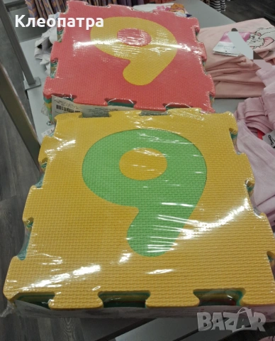 Нов детски мек килим - пъзел