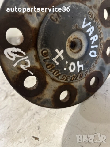 Каре полуоска задна 612D за Mercedes Vario (2001) 6703570101, снимка 2 - Части - 54149801