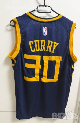 Оригинален Nike NBA Golden State Warriors Stephen Curry #30 - Размер L (44), снимка 3 - Спортни дрехи, екипи - 55367000