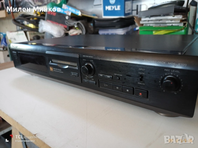 SONY minidisc deck MDS-JE320