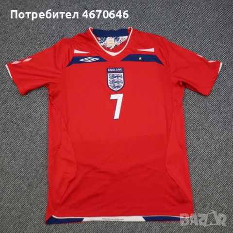Футболни тениски England David Beckham / Schalke 04 Kevin Kuranyi, снимка 2 - Футбол - 54586783