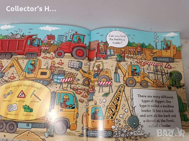 Spot the bird on the building site - детска книга на английски език, снимка 3 - Детски книжки - 55161060