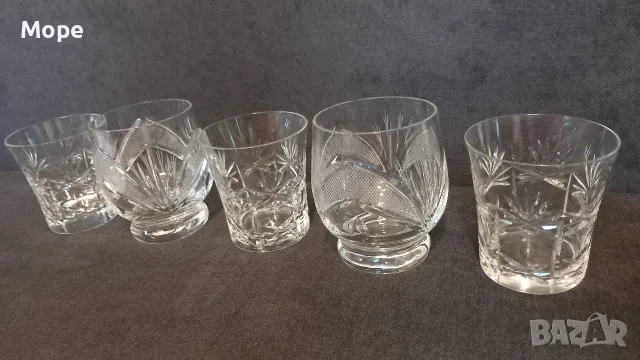 Кристални чаши Поморие и Рамона, снимка 4 - Чаши - 51795588
