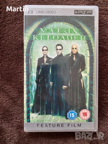 The Matrix: Reloaded - PSP PlayStation Pocket UMD VIDEO DISK