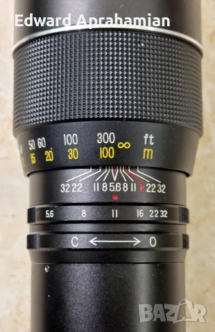Обектив Hongor 300mm f/5.6 - Pentax K mount, снимка 2 - Обективи и филтри - 55513823