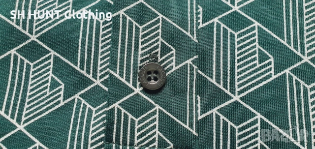 LACOSTE Monogram Print Short Sleeve Polo Shirt размер S / M / L / XL / XXL поло тениска, снимка 11 - Тениски - 54795742