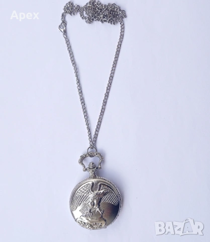 Луксозен Мъжки Джобен Часовник Верижка.Кюстек. Джобни Часовници с Верига.Ретро Часовник.Pocket Watch, снимка 4 - Джобни - 54010181