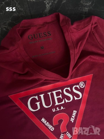 Дамска тениска Guess, M, снимка 2 - Тениски - 54712222